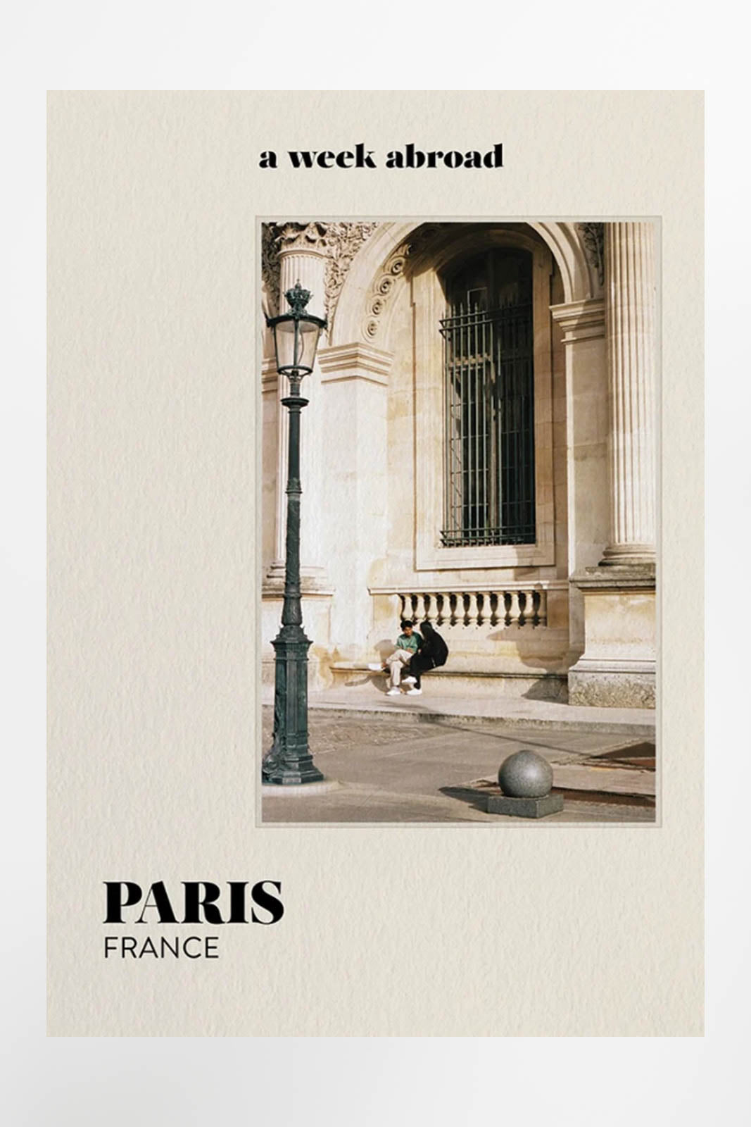 New Mags, Buch A Week Abroad-Paris