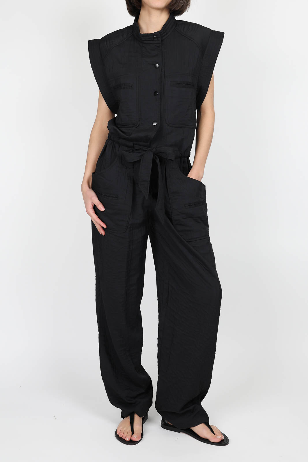 Overall Suzie in Schwarz