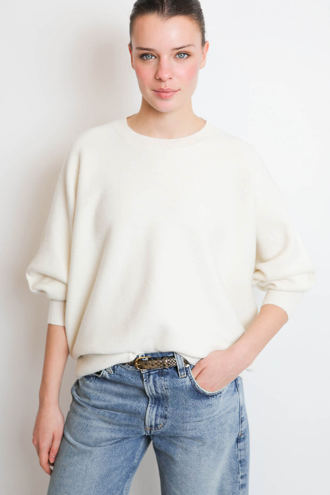 Lisa Yang, Pullover Haily in Cream