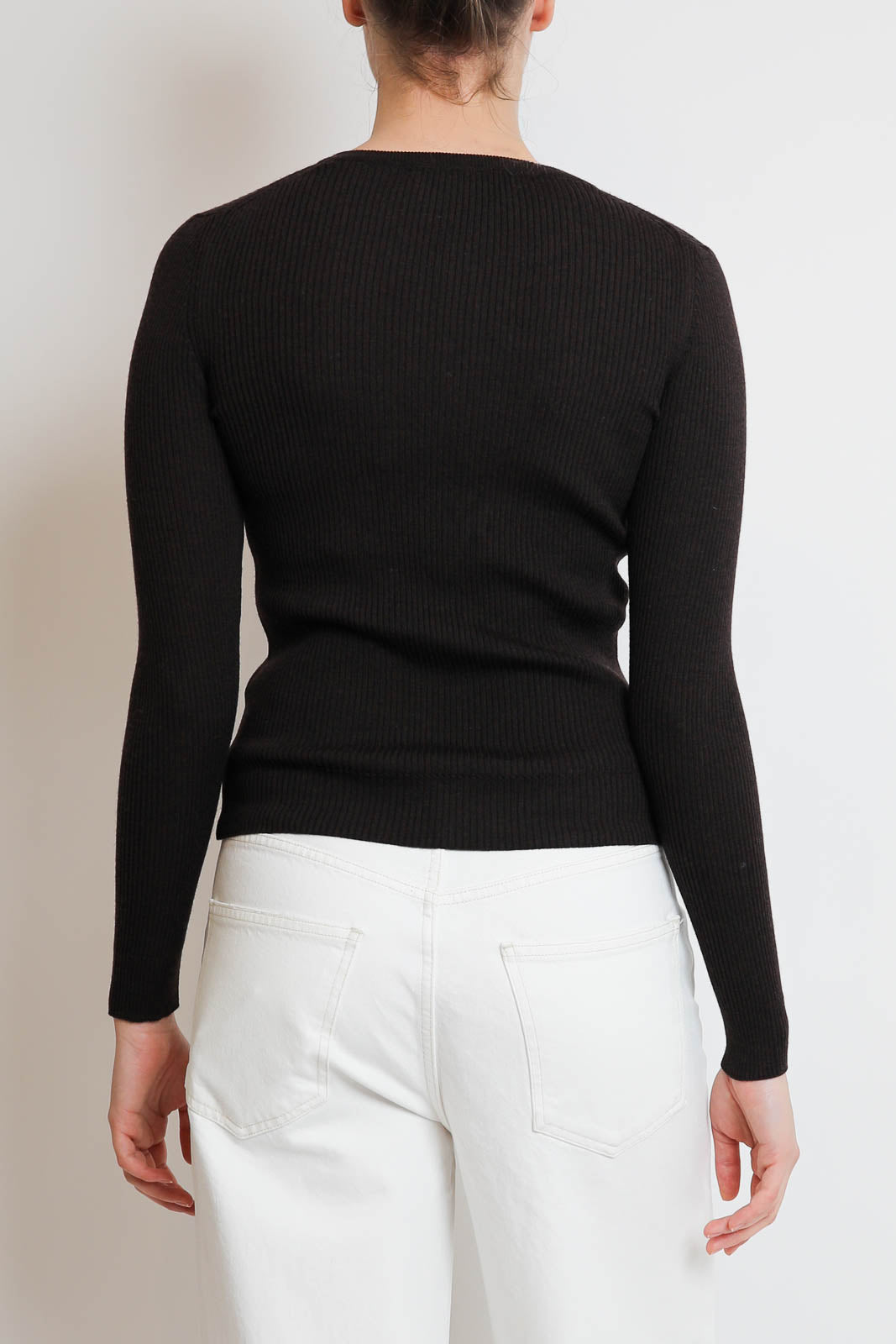 Nackiye, Pullover Insider in Bitter Choco