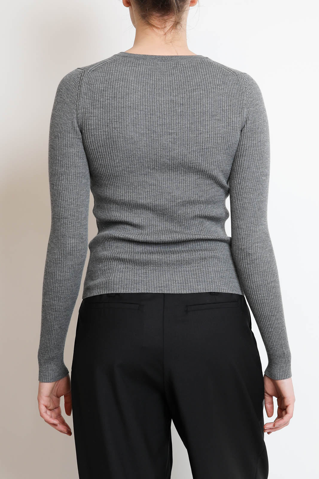 Nackiye, Pullover Insider in Gris Melange