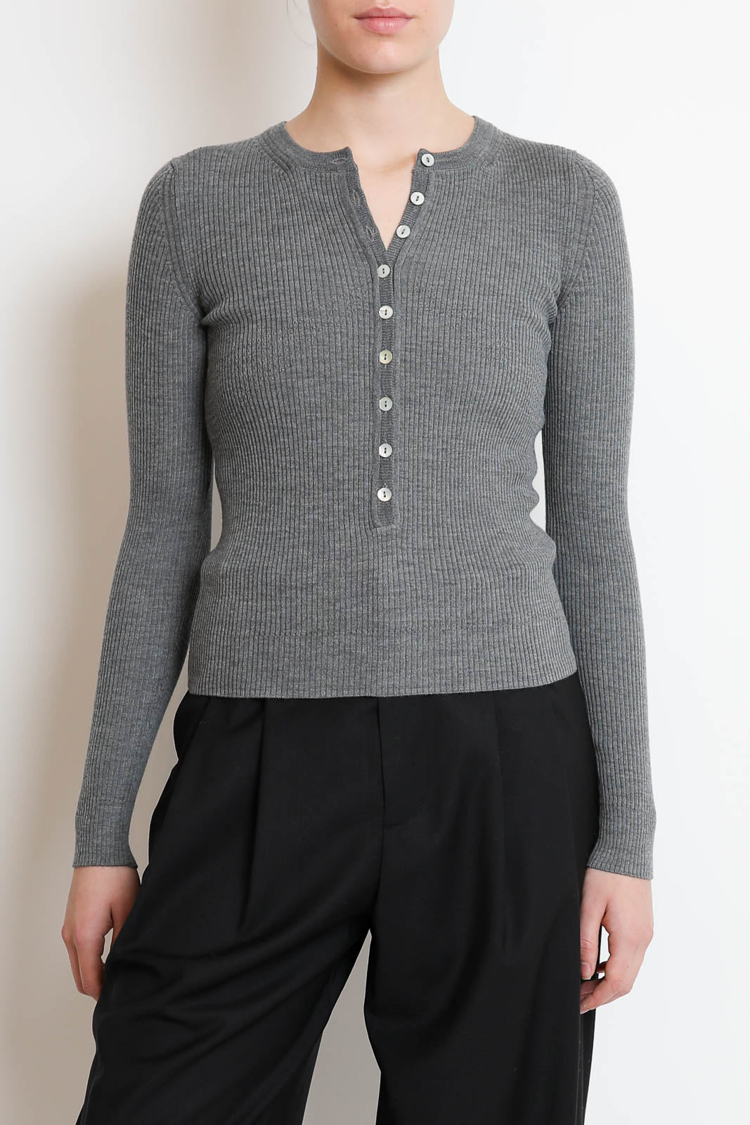 Nackiye, Pullover Insider in Gris Melange