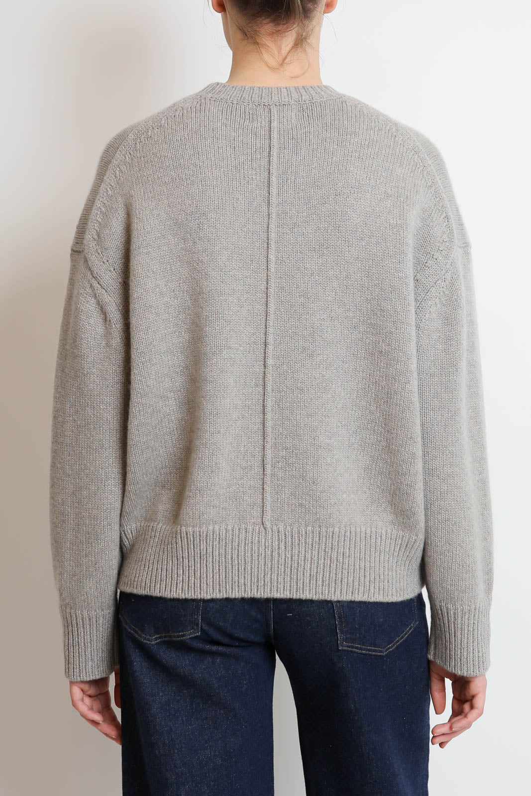 Loulou de Saison, Pullover Pia in Stone Melange