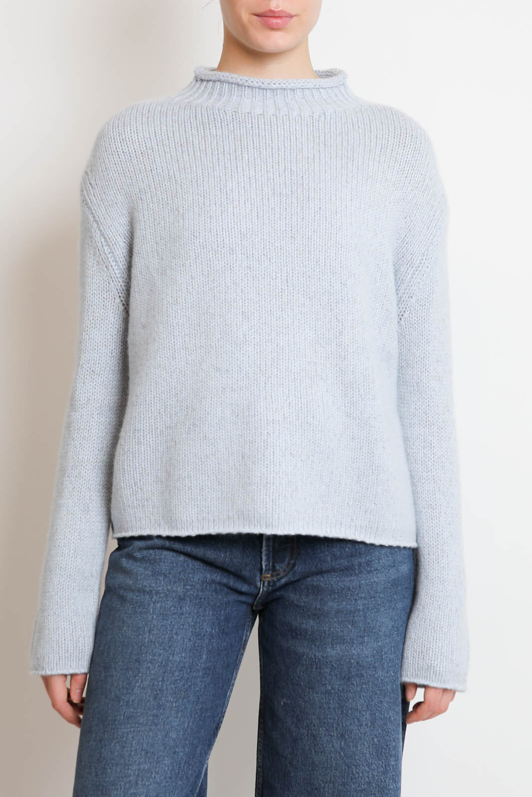 Lisa Yang, Pullover Nelsy D in Misty Blue