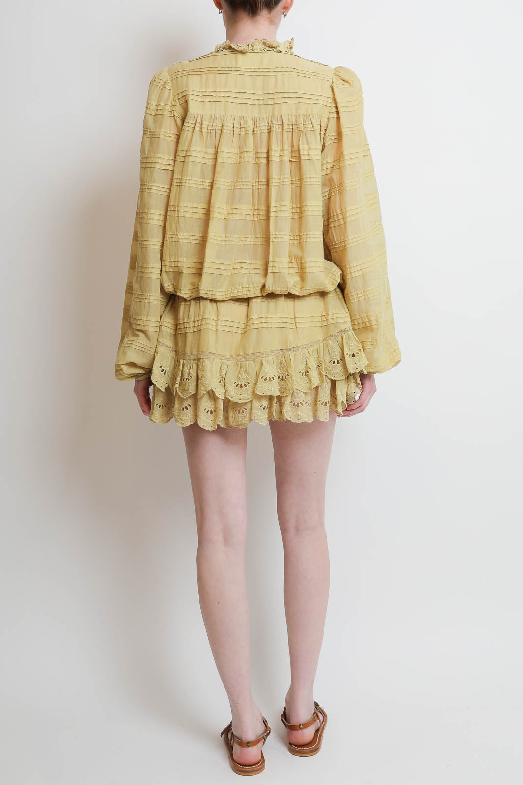 Marant Etoile, Kleid Preya in Light Ochre