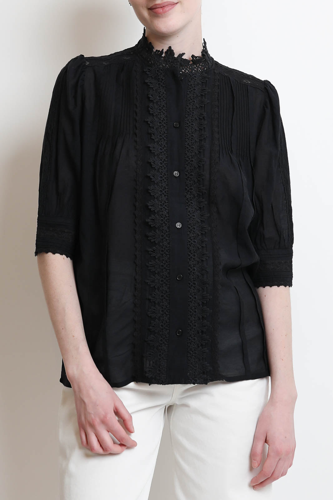 Vanessa Bruno, Bluse Arseneneo in Schwarz