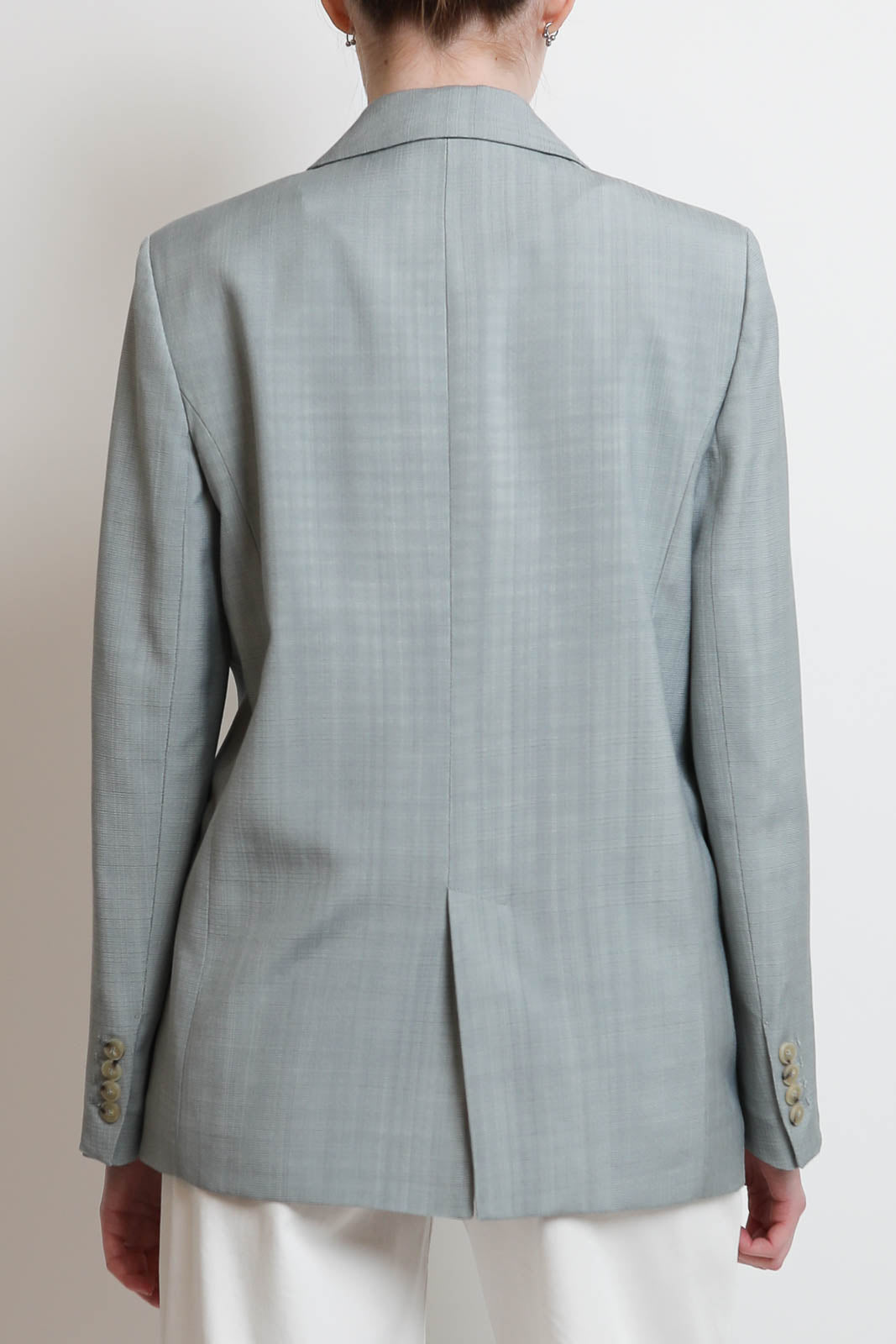 Forte-Forte, Blazer Hopsack in Lagune