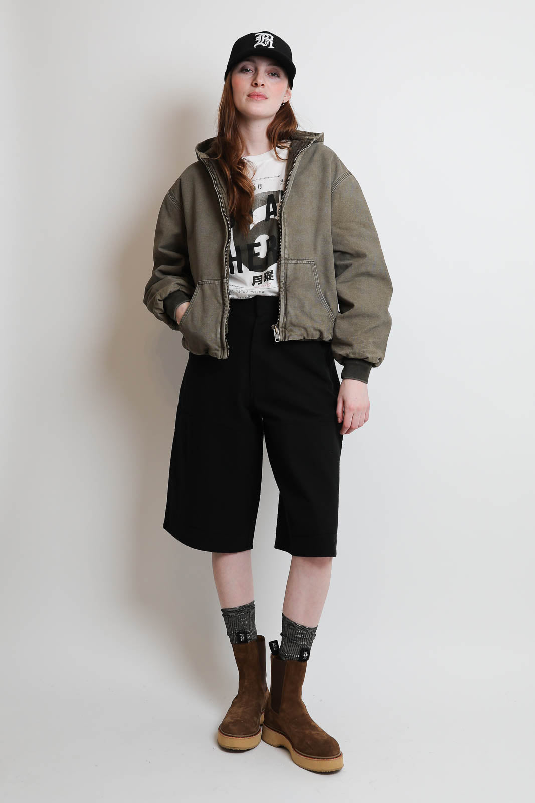 6397, Jacke Zip-Up in Mud