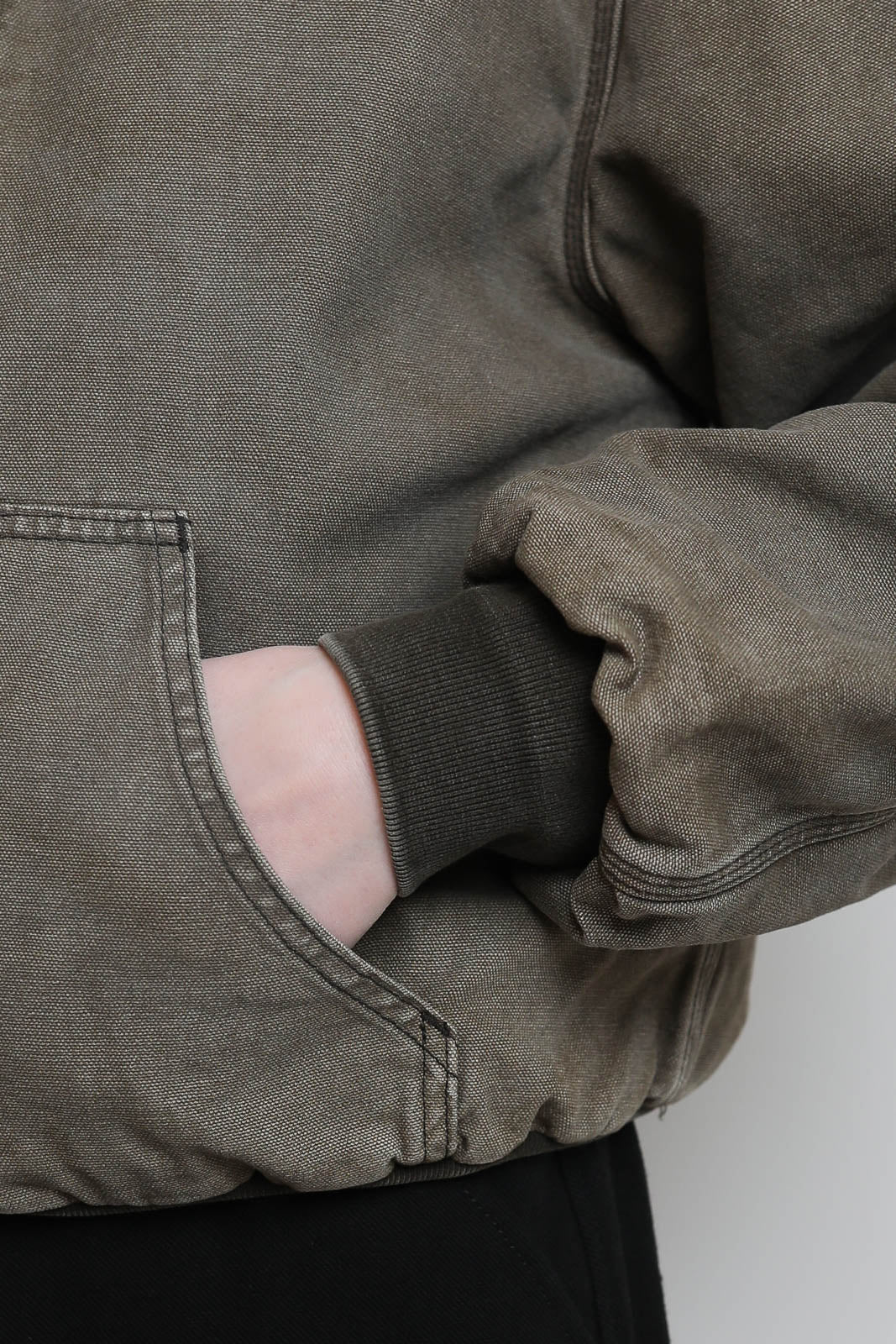 6397, Jacke Zip-Up in Mud