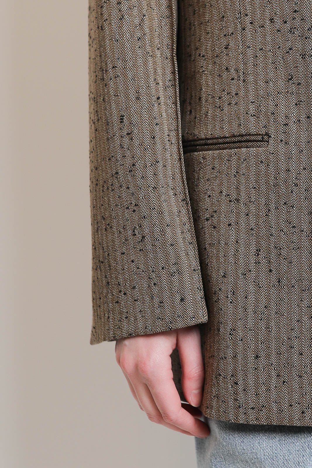 Rohe, Blazer Slub in Herringbone