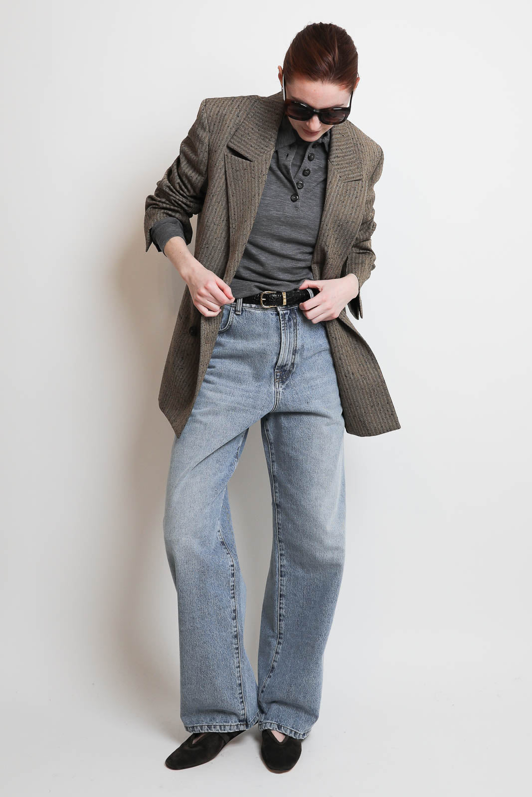 Rohe, Blazer Slub in Herringbone