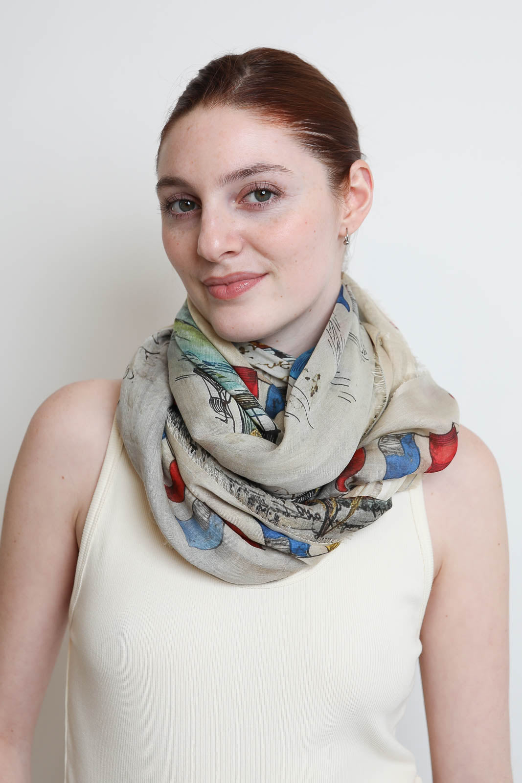 Faliero Sarti, Schal Baloon in Camel