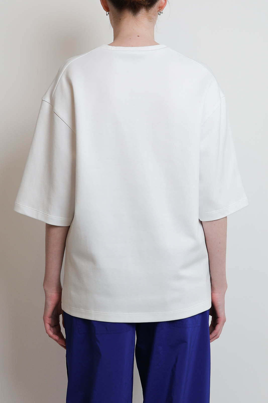 Tibi, T-Shirt Active in Weiss