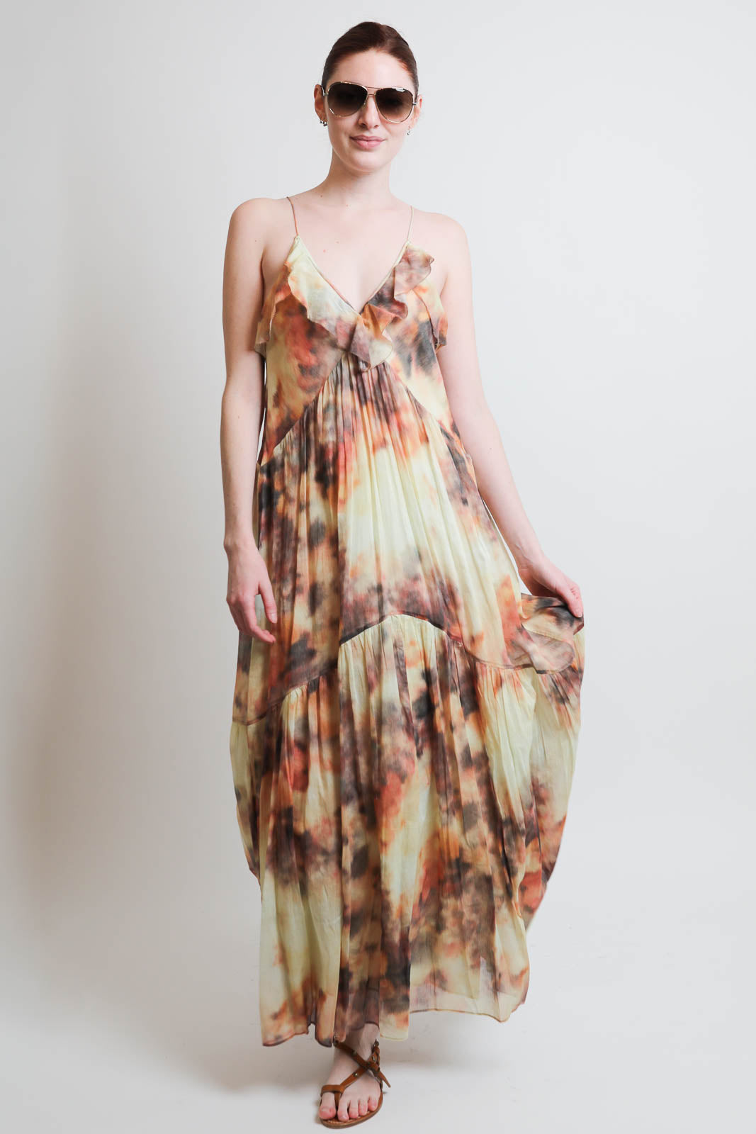 Marant Etoile, Kleid Vasmila in Beige