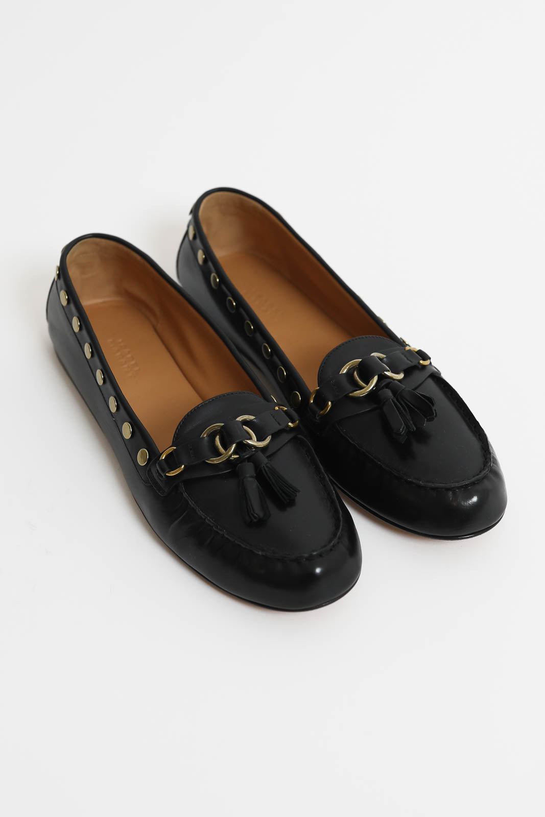 Isabel Marant, Loafer Faxel in Schwarz