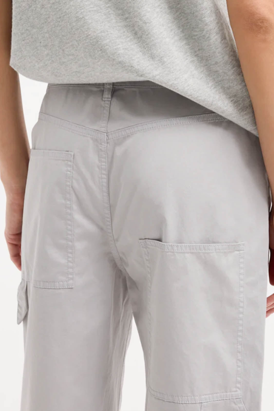 Hose Slouchy Cargo in Grau
