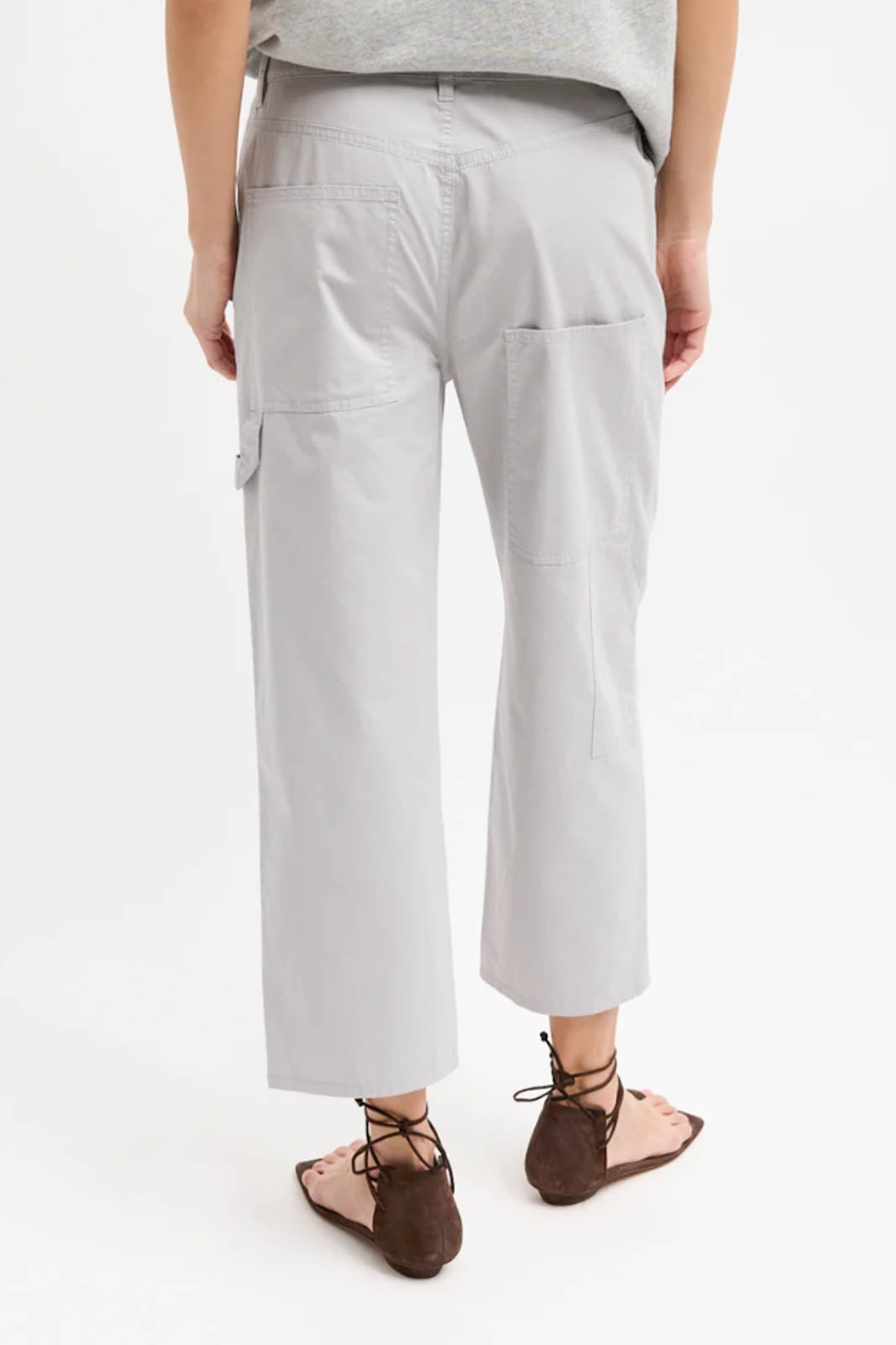 Hose Slouchy Cargo in Grau