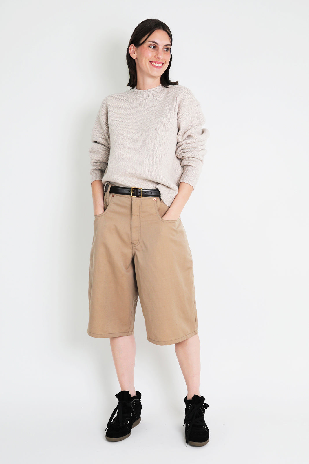 6397, Shorts Baggy in Sand