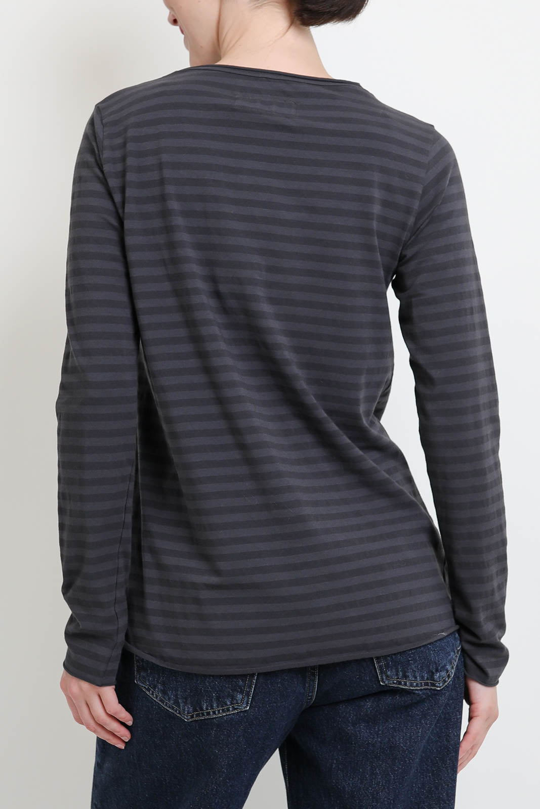 Labo.Art, Langarm-Shit Maglia Jeppe in Grafite