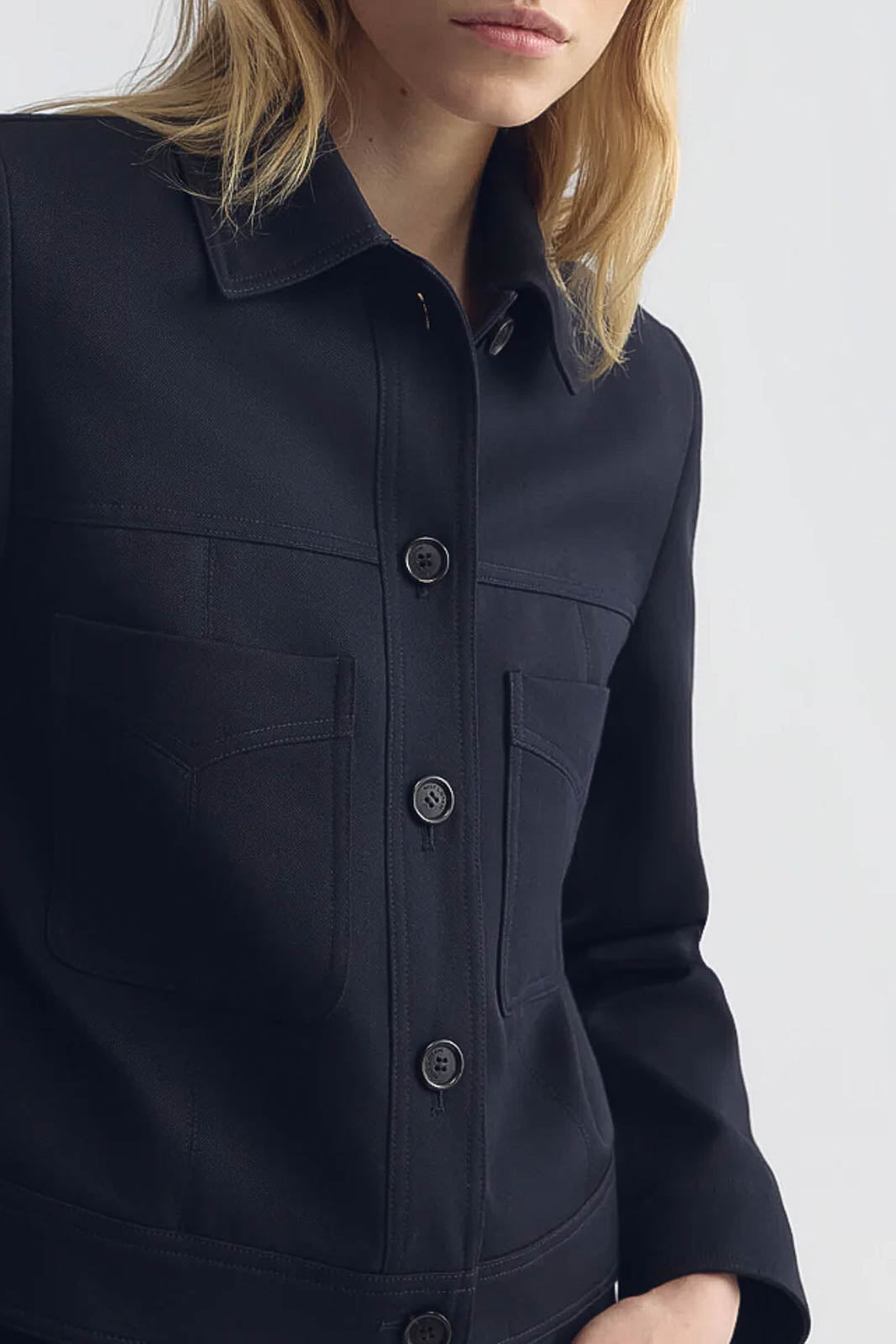 Nili Lotan, Jacke Susannah in Midnight