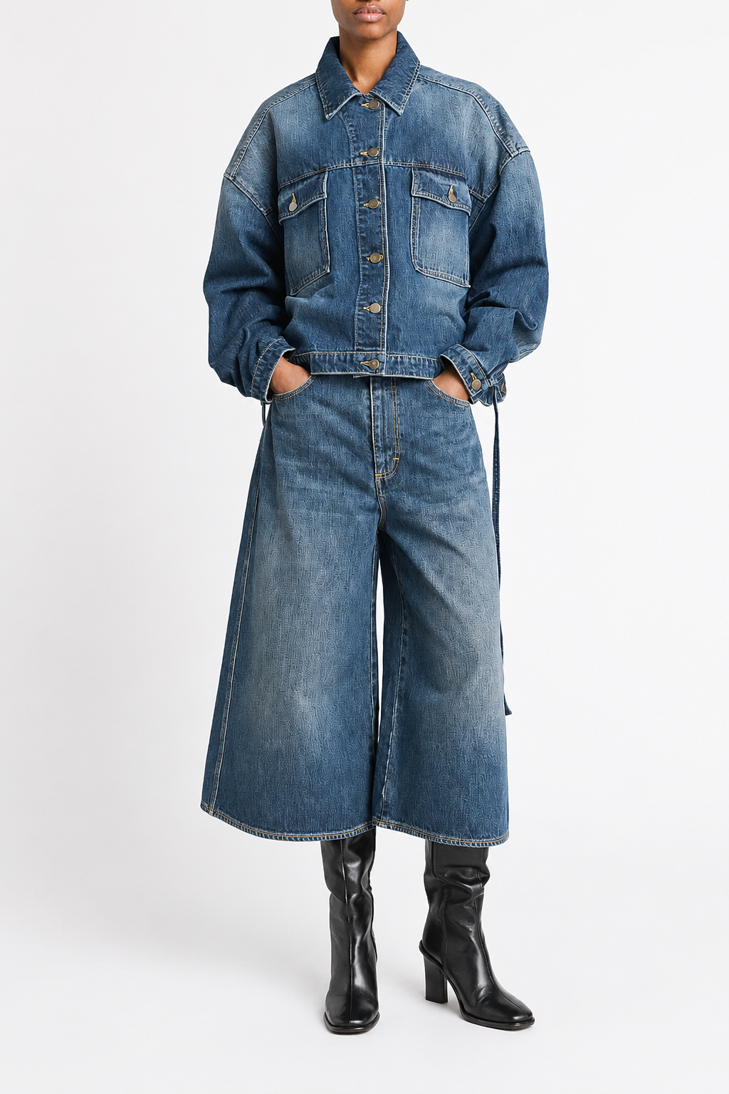 Soeur, Jacke Lys in Denim Bleu Delave