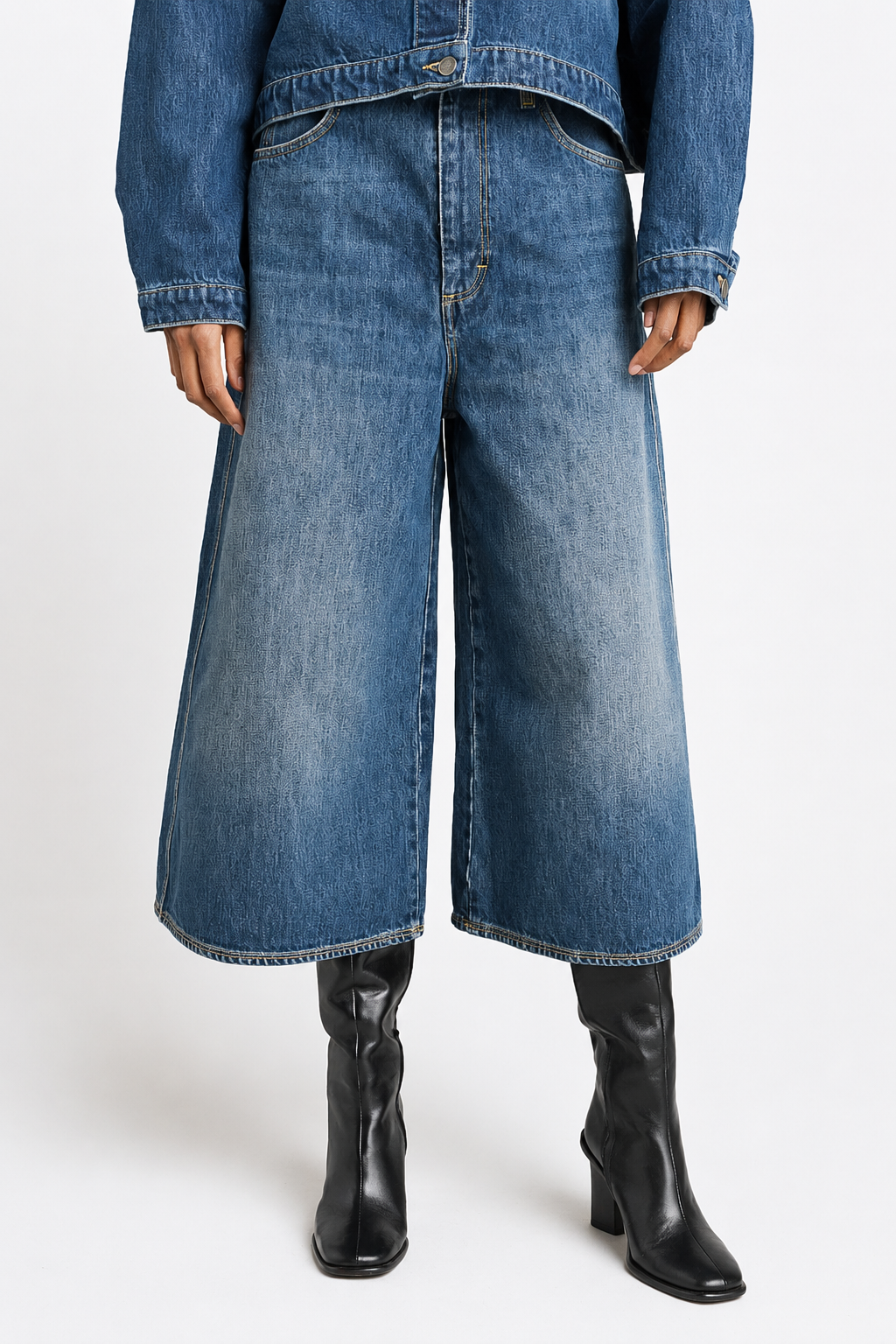 Soeur, Bermudas Joyce in Denim Bleu Delave