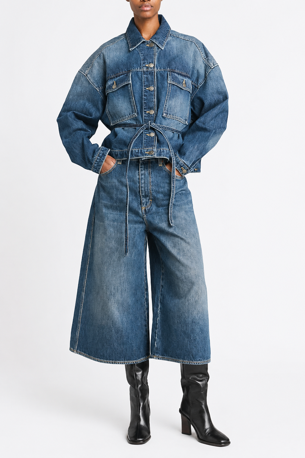 Soeur, Bermudas Joyce in Denim Bleu Delave