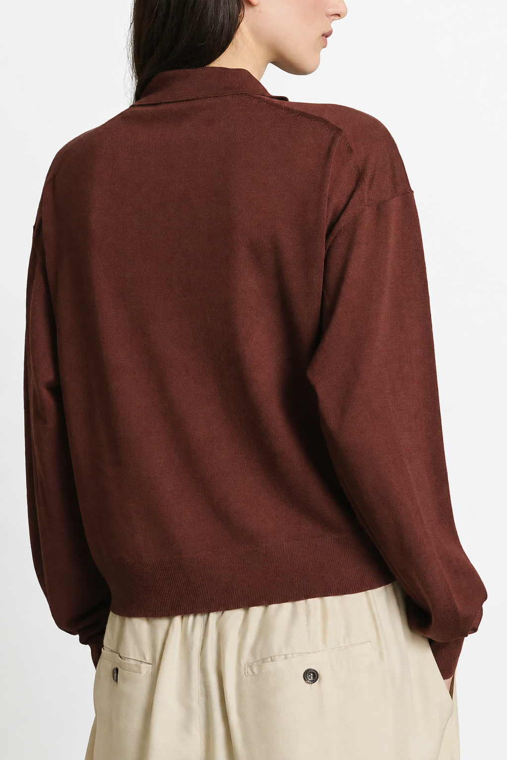 Soeur, Pullover Fleming in Acajou
