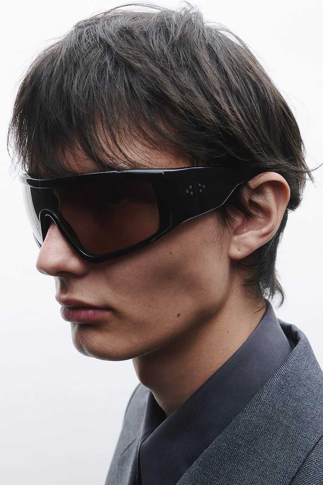 Port Tanger, Sonnenbrille Noor in Black/Olive Lens