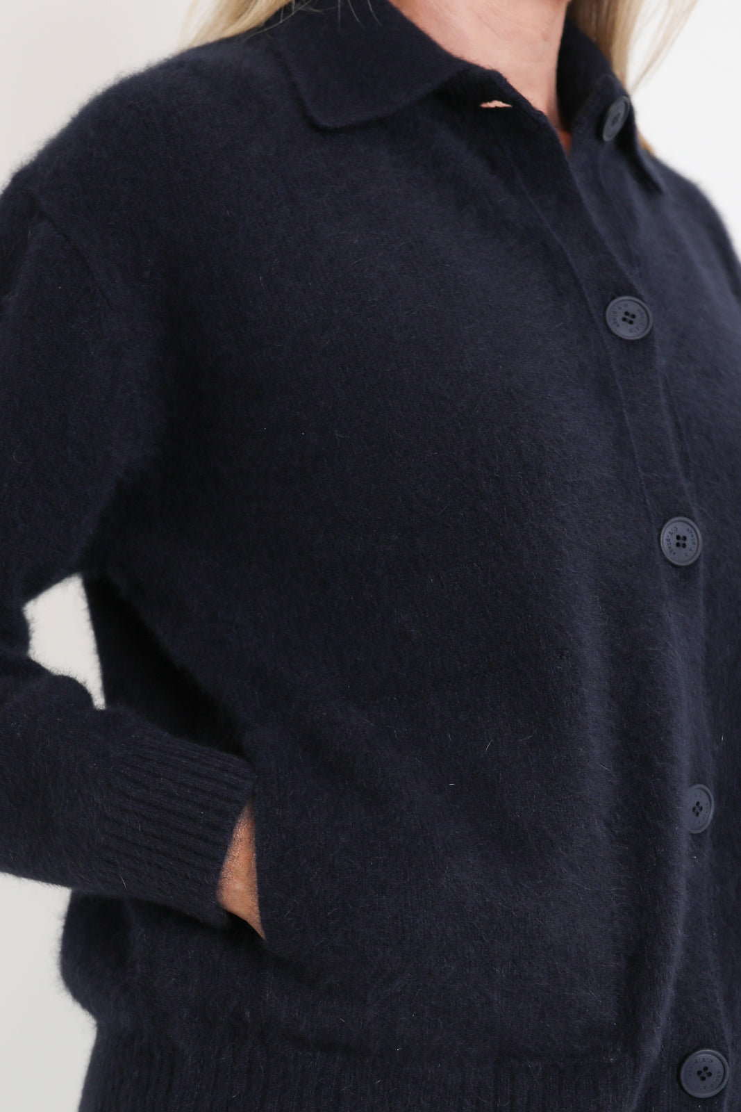 CTPlage, Cardigan Polo in Navy