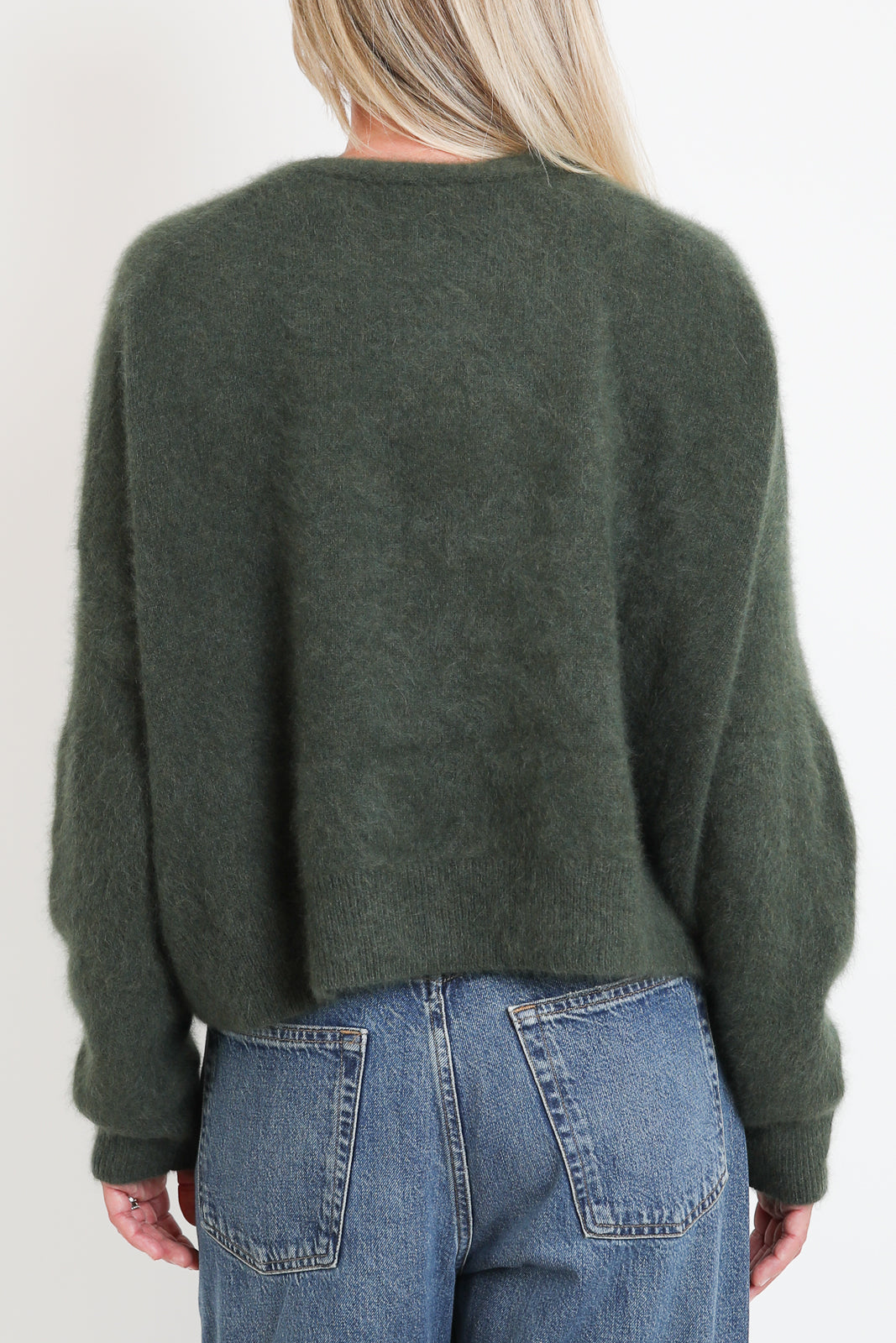 CTPlage, Cardigan aus Wolle in Khaki