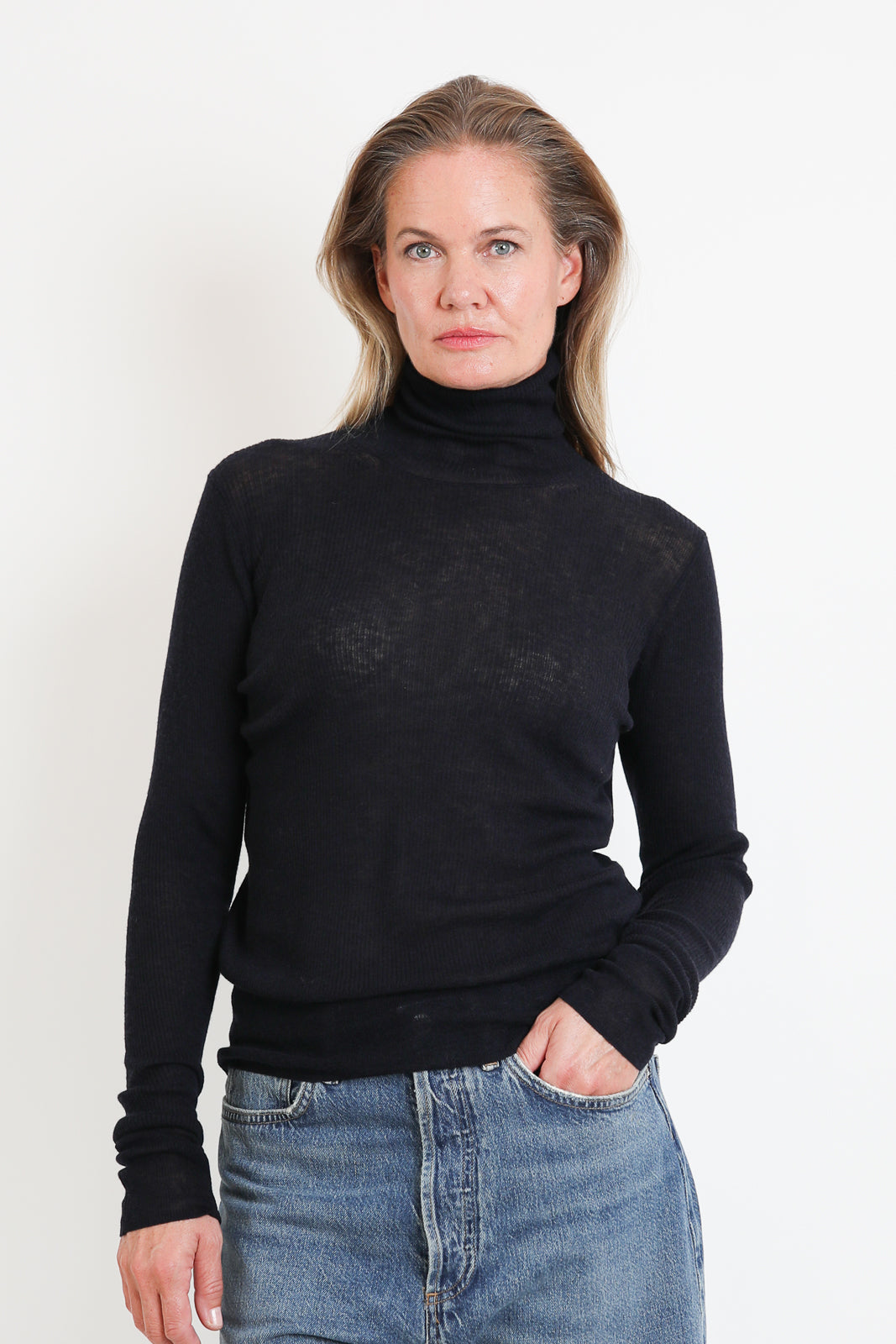 CTPlage, Pullover High Neck in Schwarz
