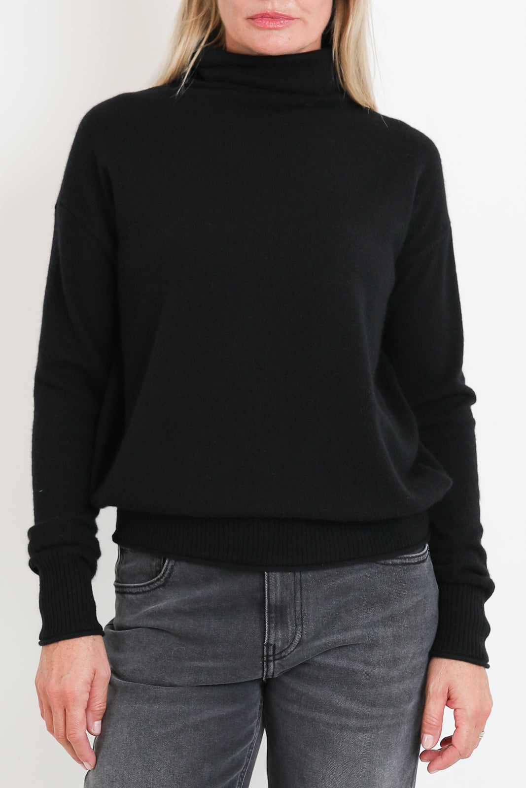CTPlage, Pullover aus Kaschmir in Schwarz