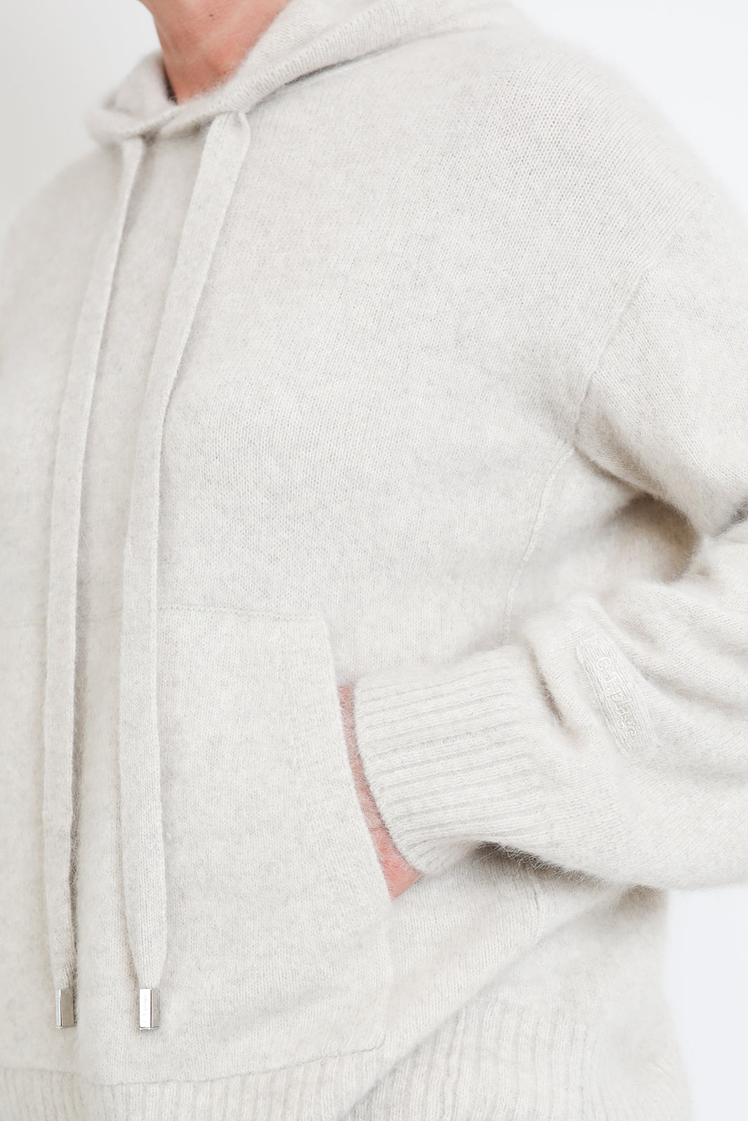 CTPlage, Pullover mit Kapuze in Ivory