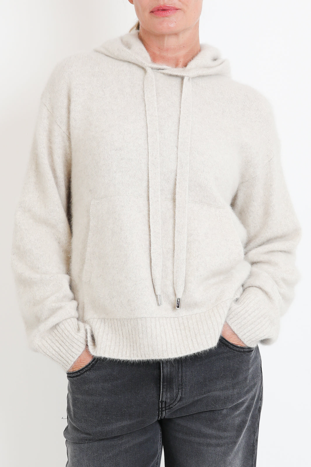 CTPlage, Pullover mit Kapuze in Ivory