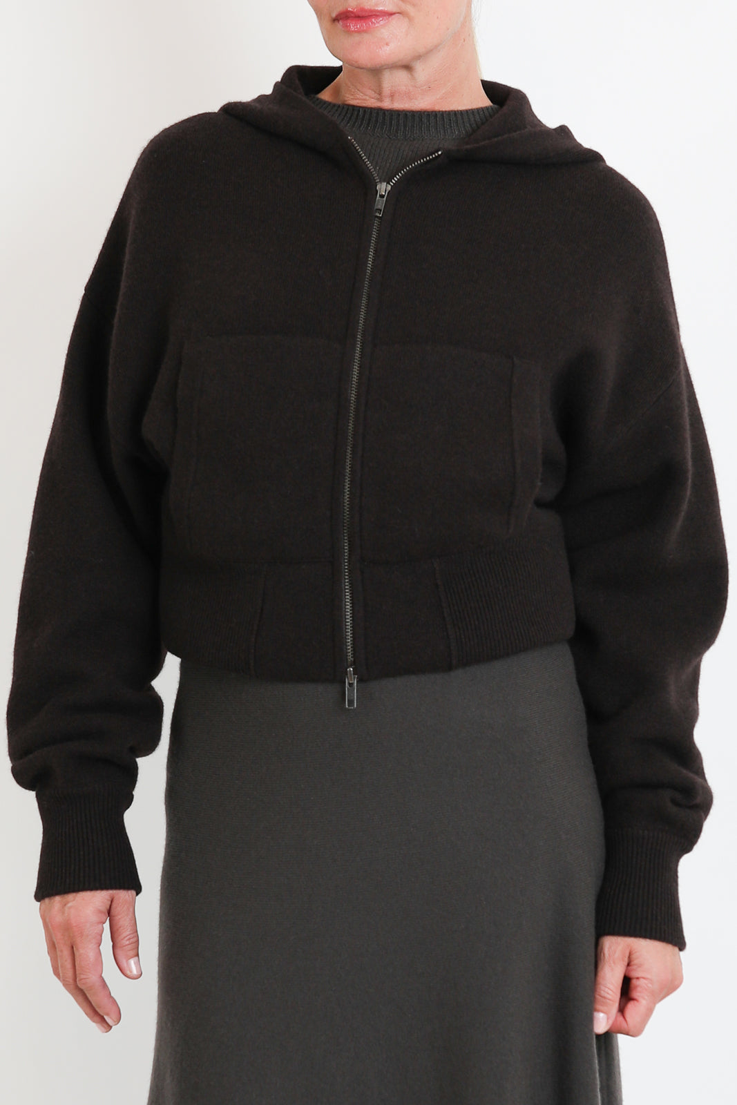 Lisa Yang, Cardigan Lilia in Dark Oak