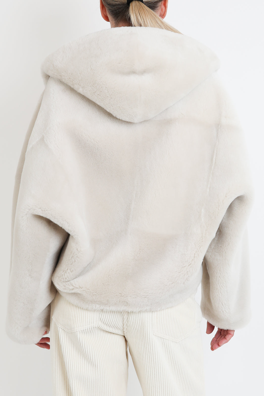 23 out of rules, Jacke Straight Merino Burro