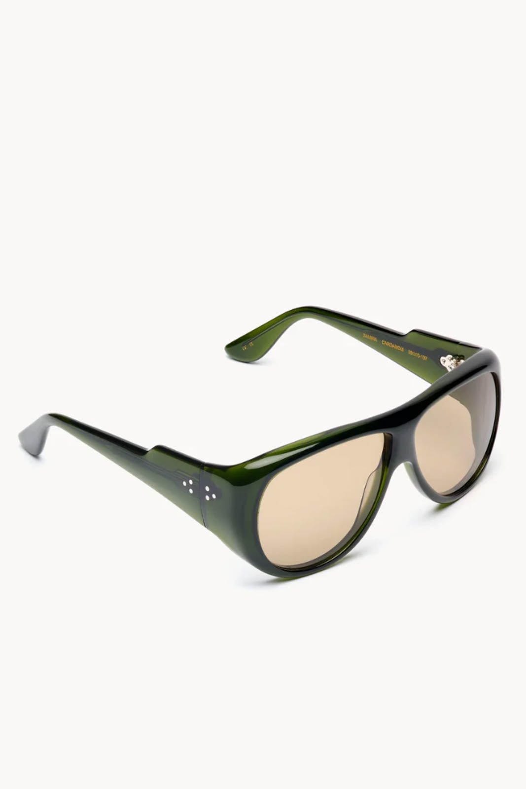 Port Tanger, Sonnenbrille Gambia in Cardamom/Olive Lens