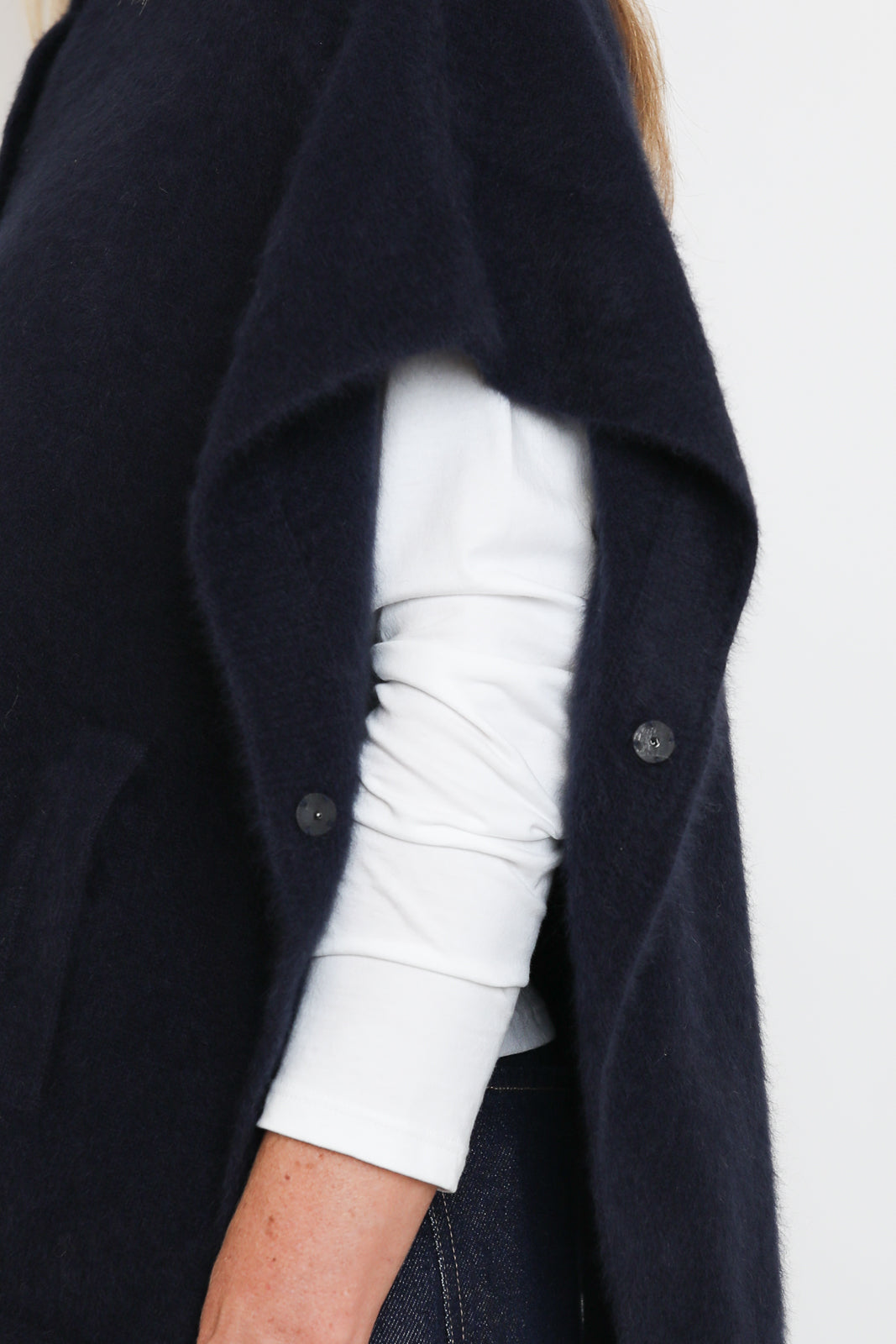 CTPlage, Jacke High Neck in Navy