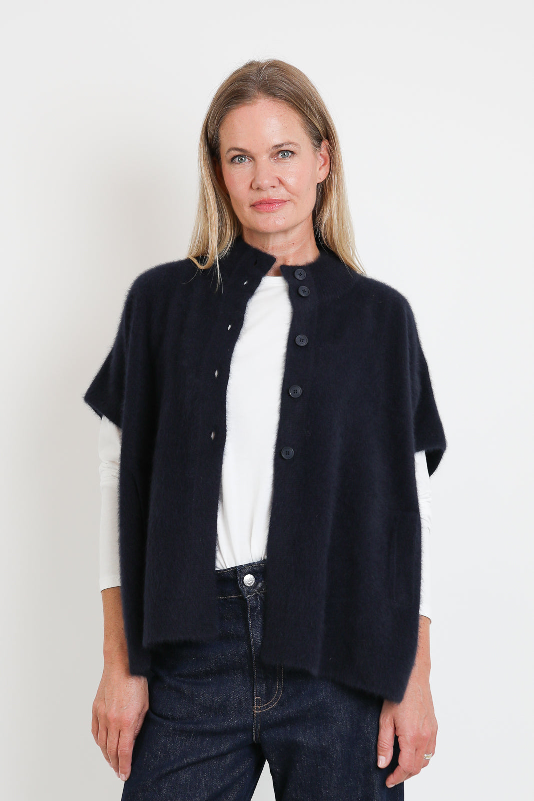 CTPlage, Jacke High Neck in Navy
