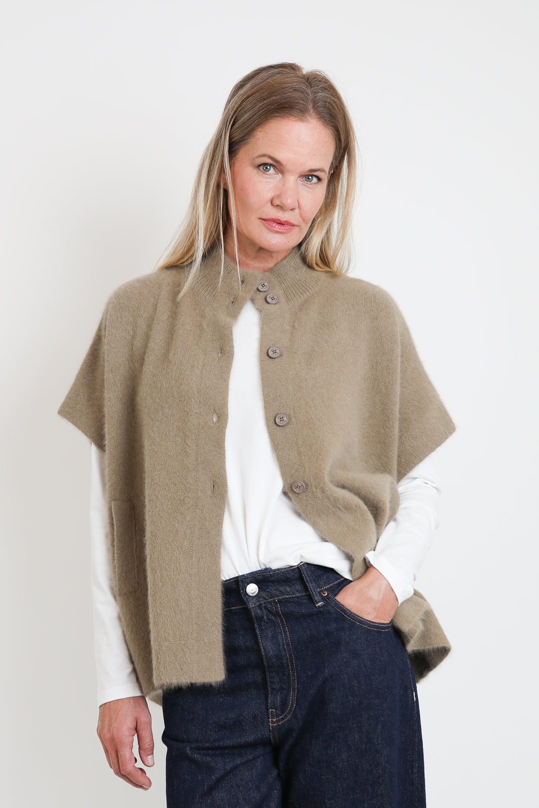 CTPlage, Jacke High Neck in Camel