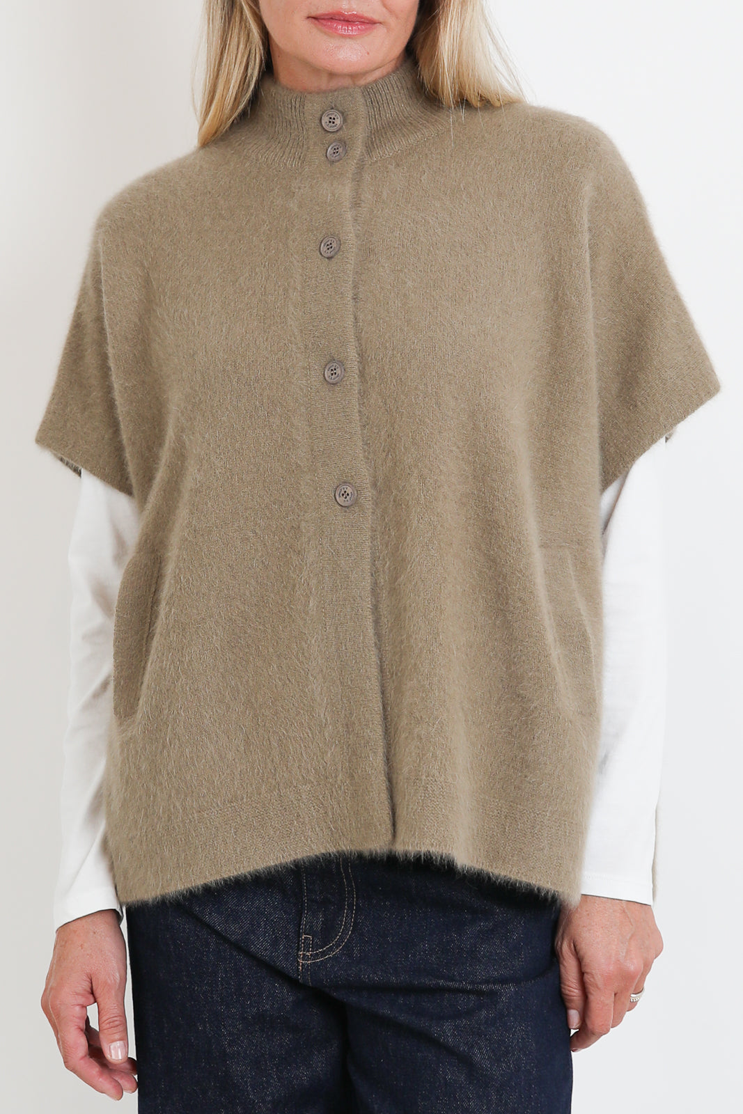 CTPlage, Jacke High Neck in Camel