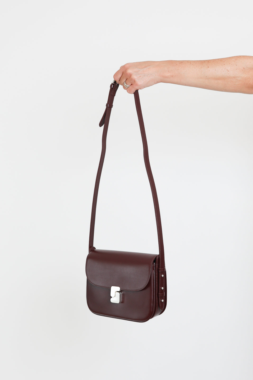 Soeur, Tasche Bellissima Mini in Bordeaux