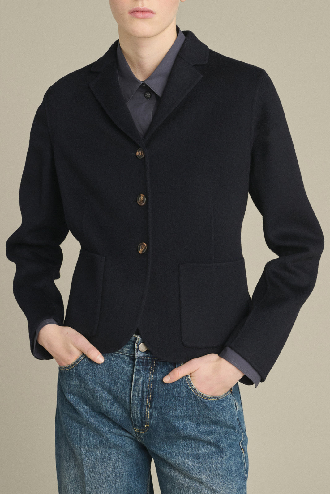Soeur, Hespera Blazer in Deep Navy