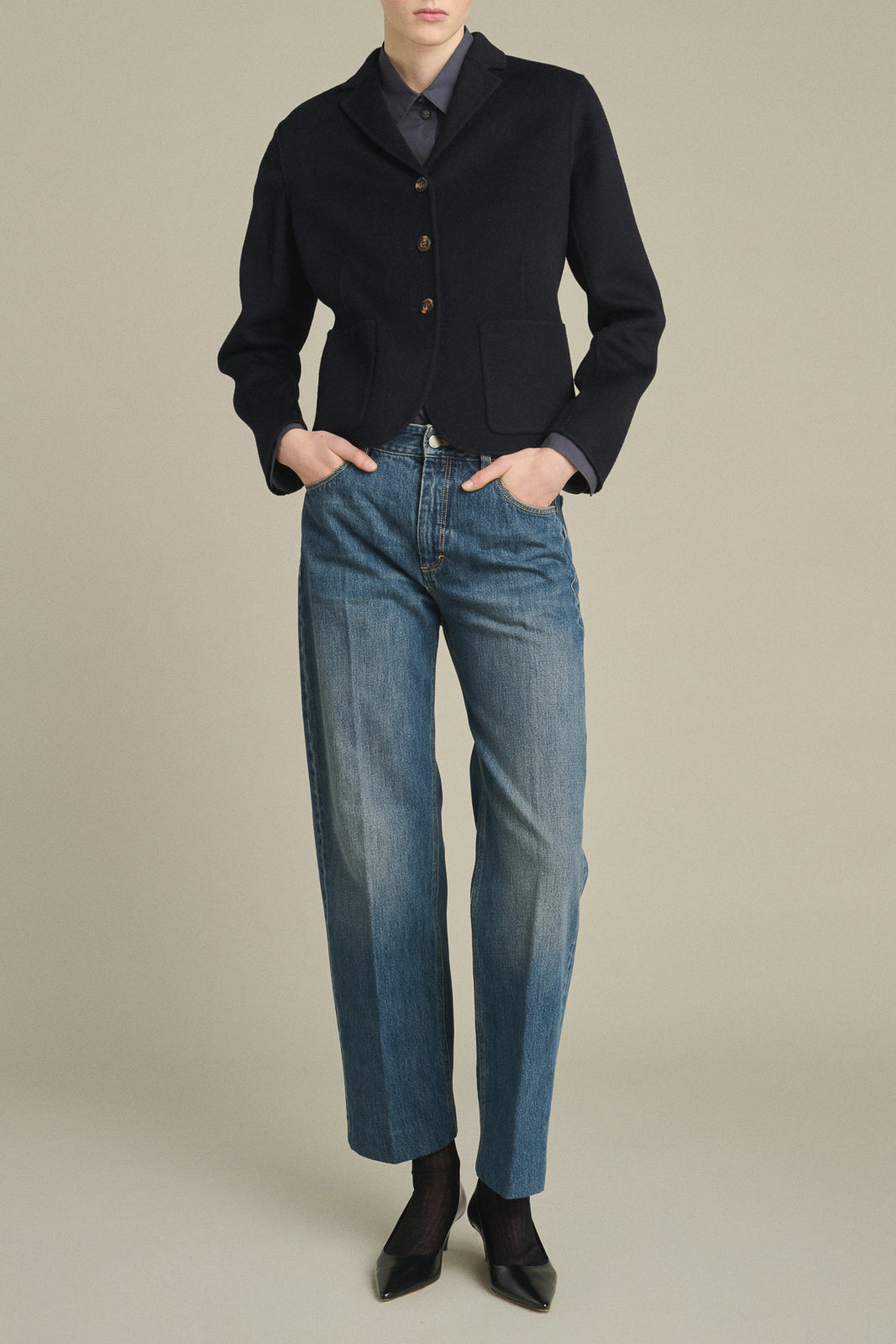 Soeur, Hespera Blazer in Deep Navy