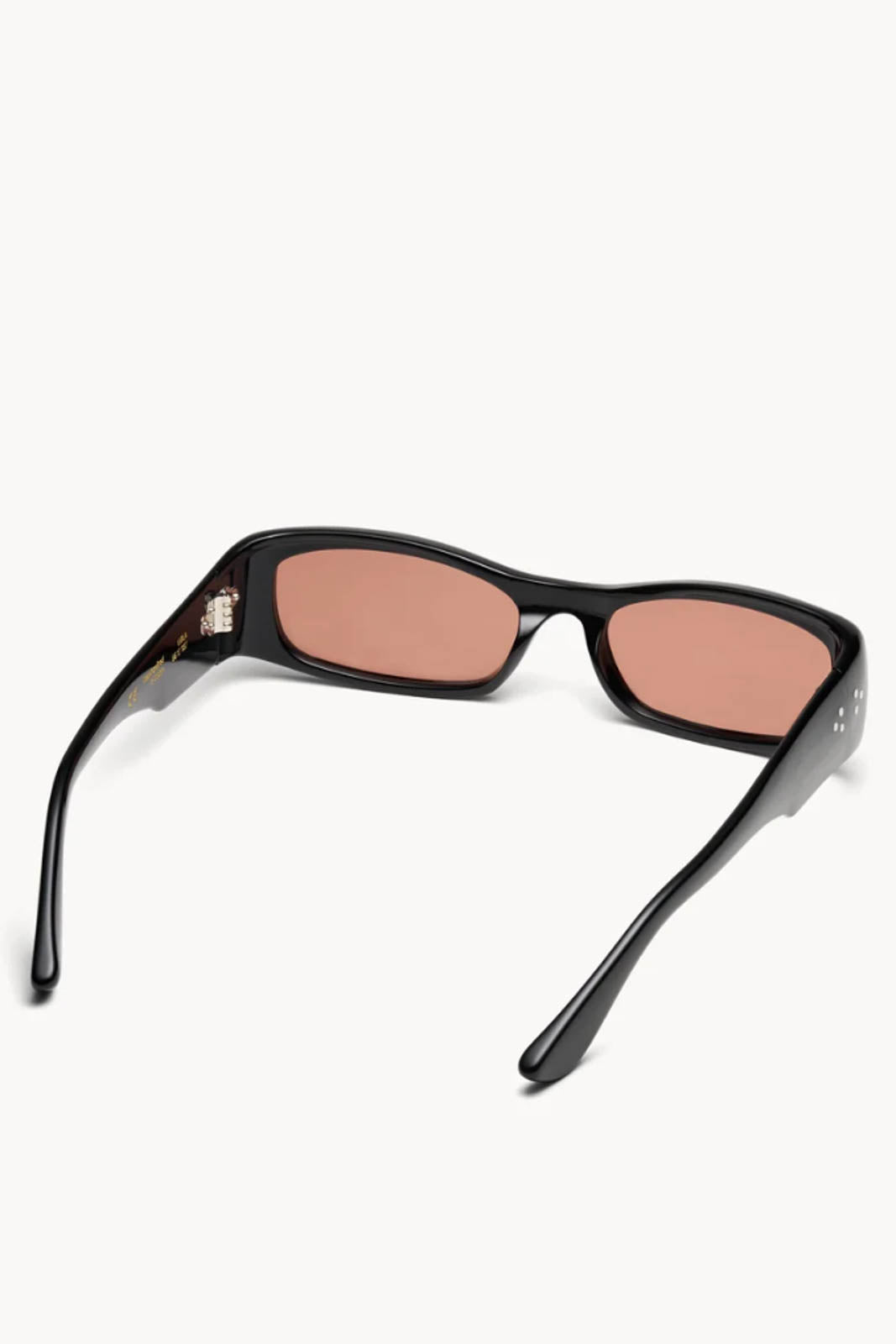 Port Tanger, Sonnenbrille Leila in Black/Amber Lens