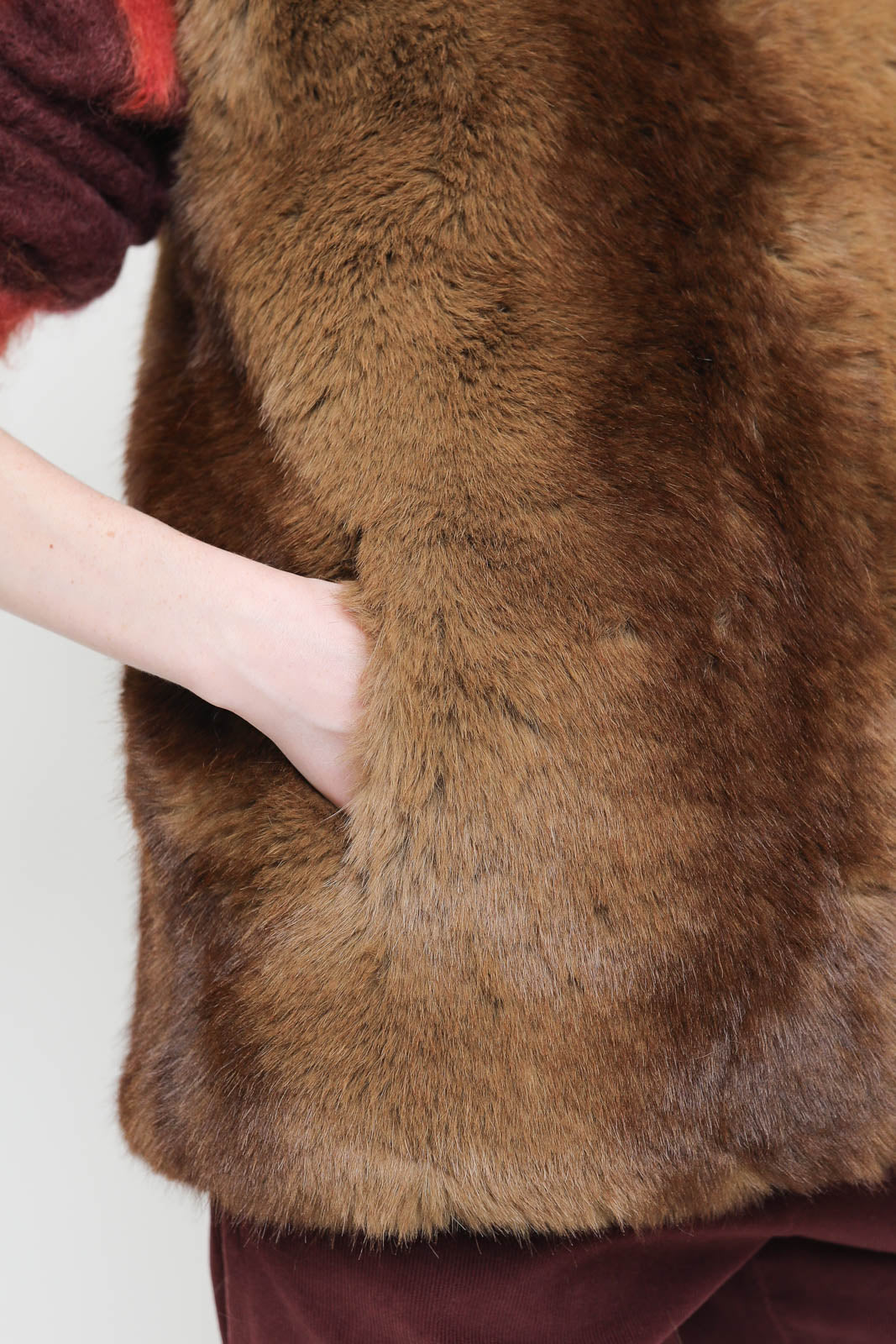 Apparis, Gilet Laila in Mink