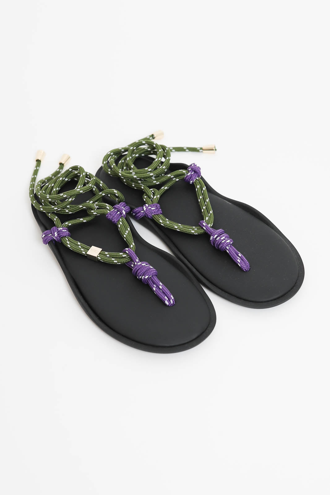 Flòwze, Sandalen Flò Twin in Grün/Violett