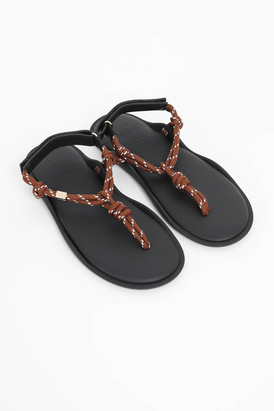 Flòwze, sandales Flò en marron