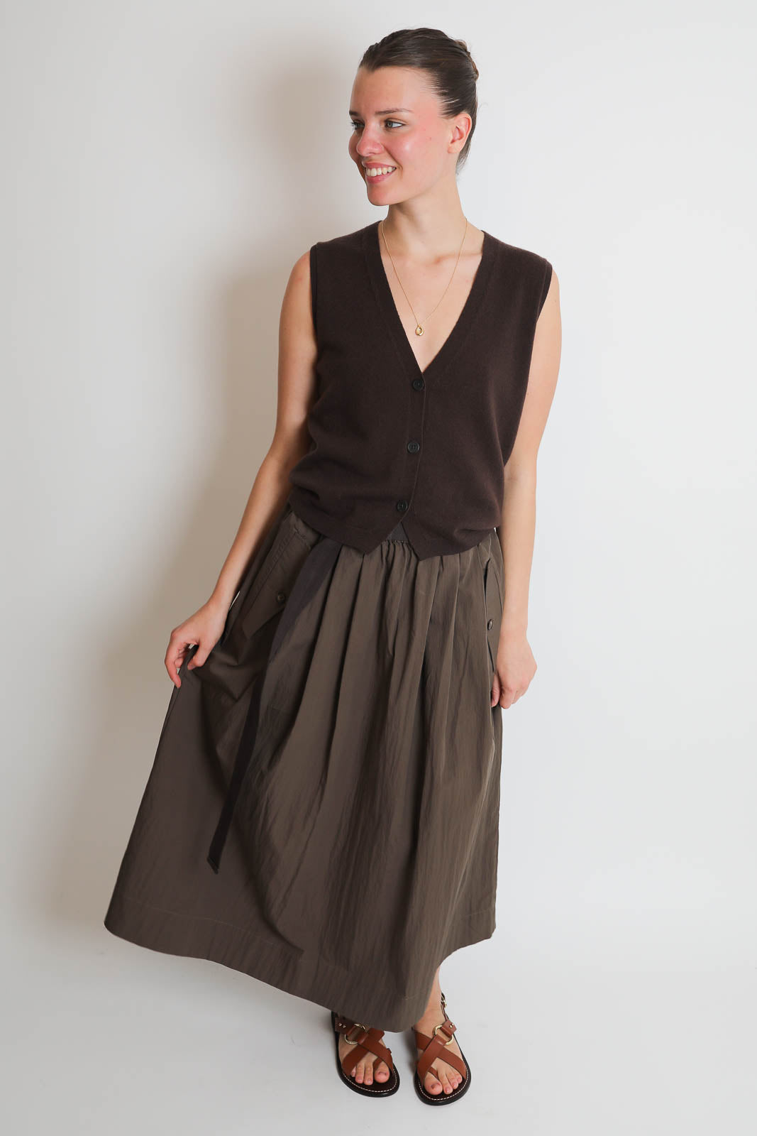 Zenggi, Rock mit Gummizug in Havana